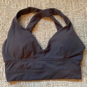 Dark Grey Small BuffBunny sports bra